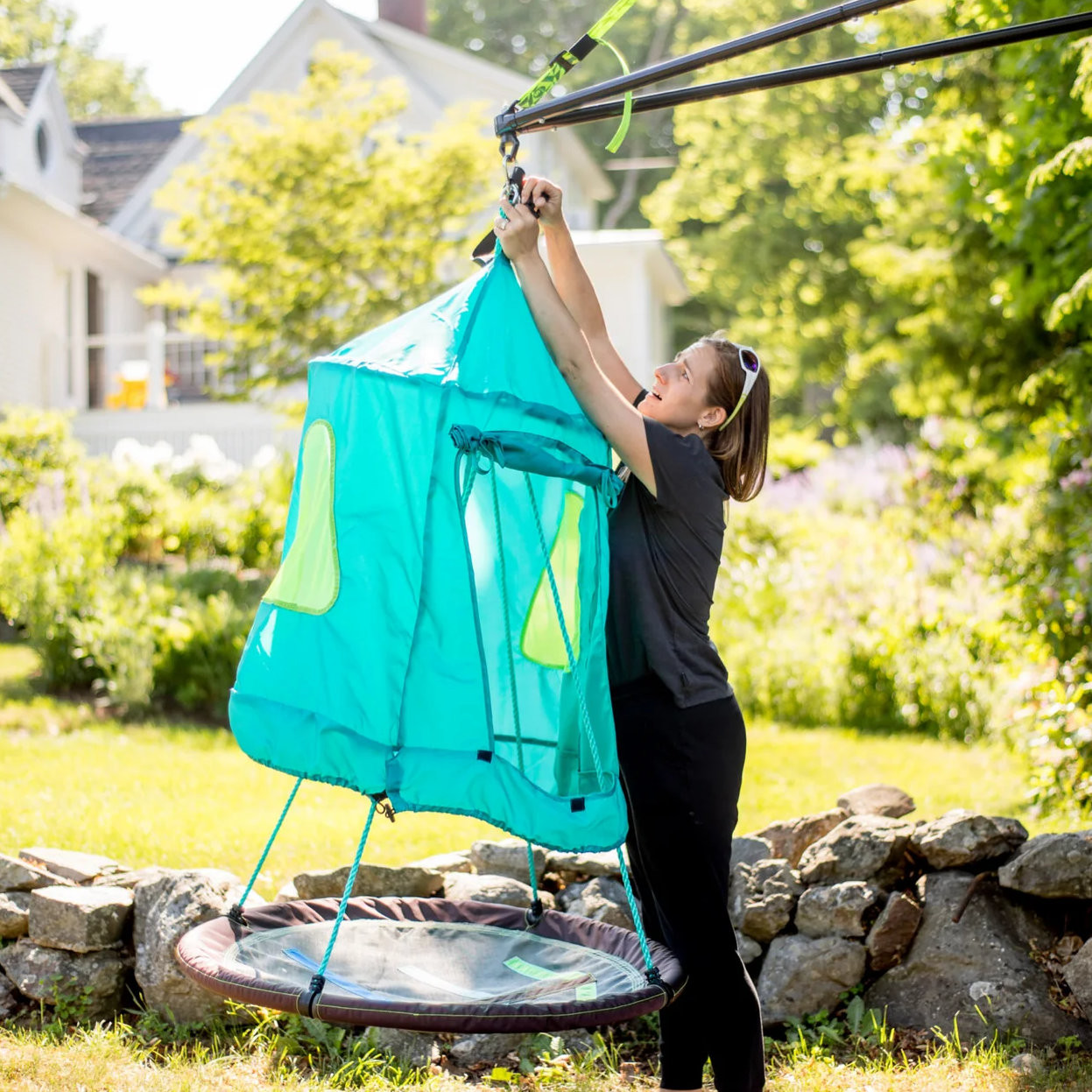 Swing House with 40" Sky Swing