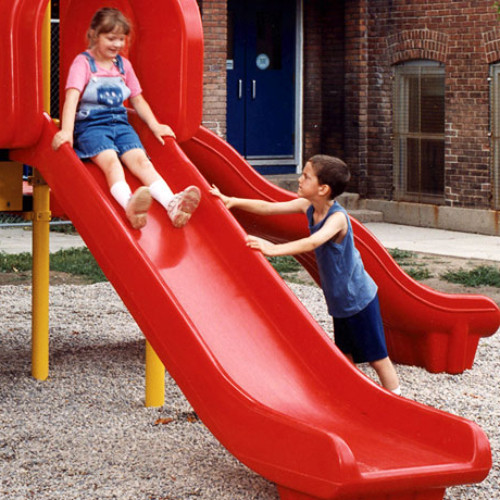 3-5' Commercial Single Bedway Playground Slide