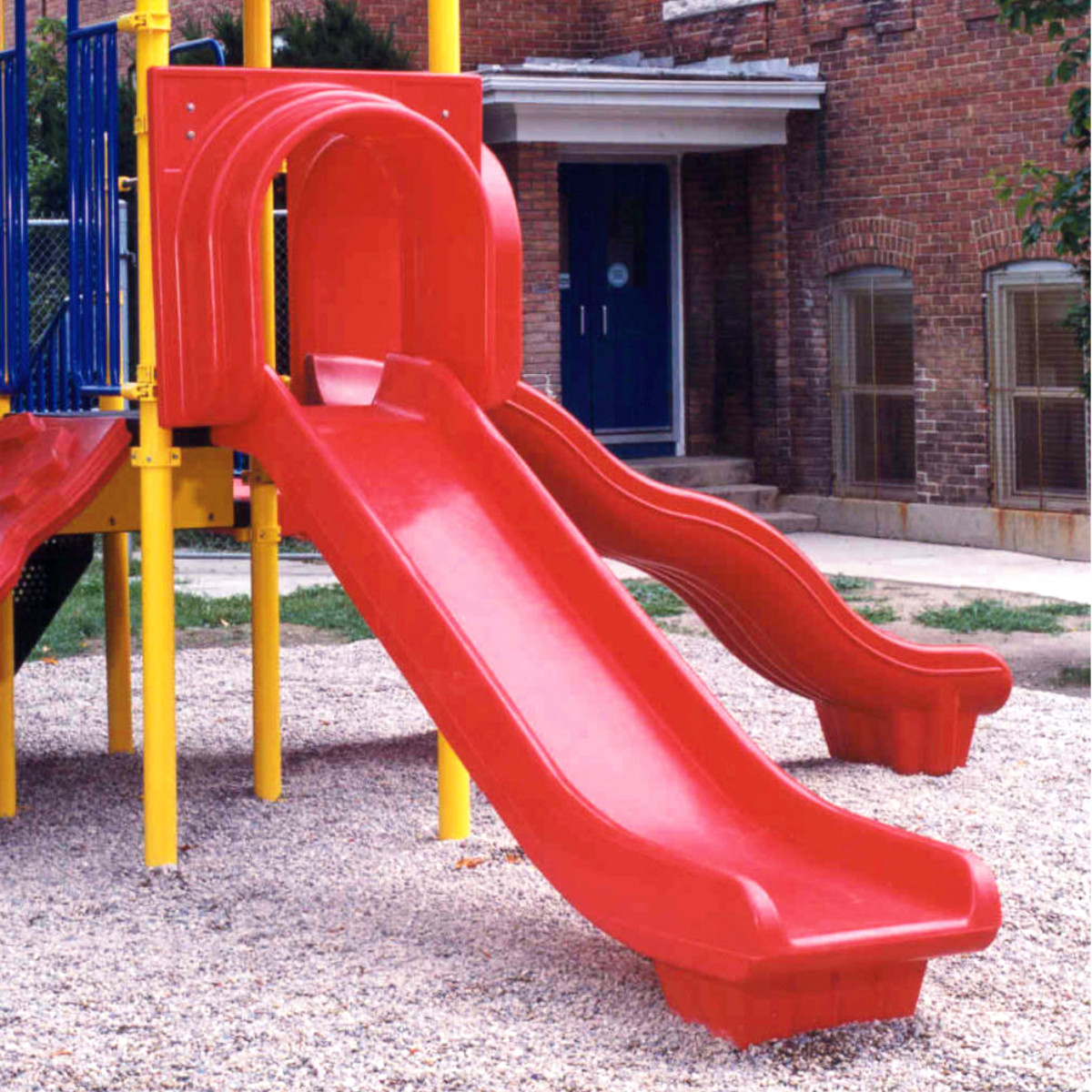 3-5' Commercial Single Bedway Playground Slide