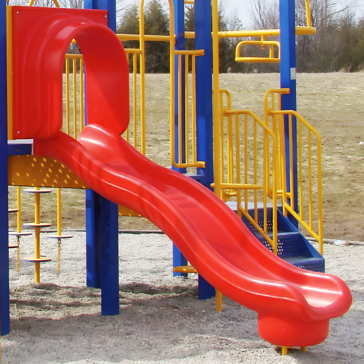 Commercial Double Wall Wave Slide