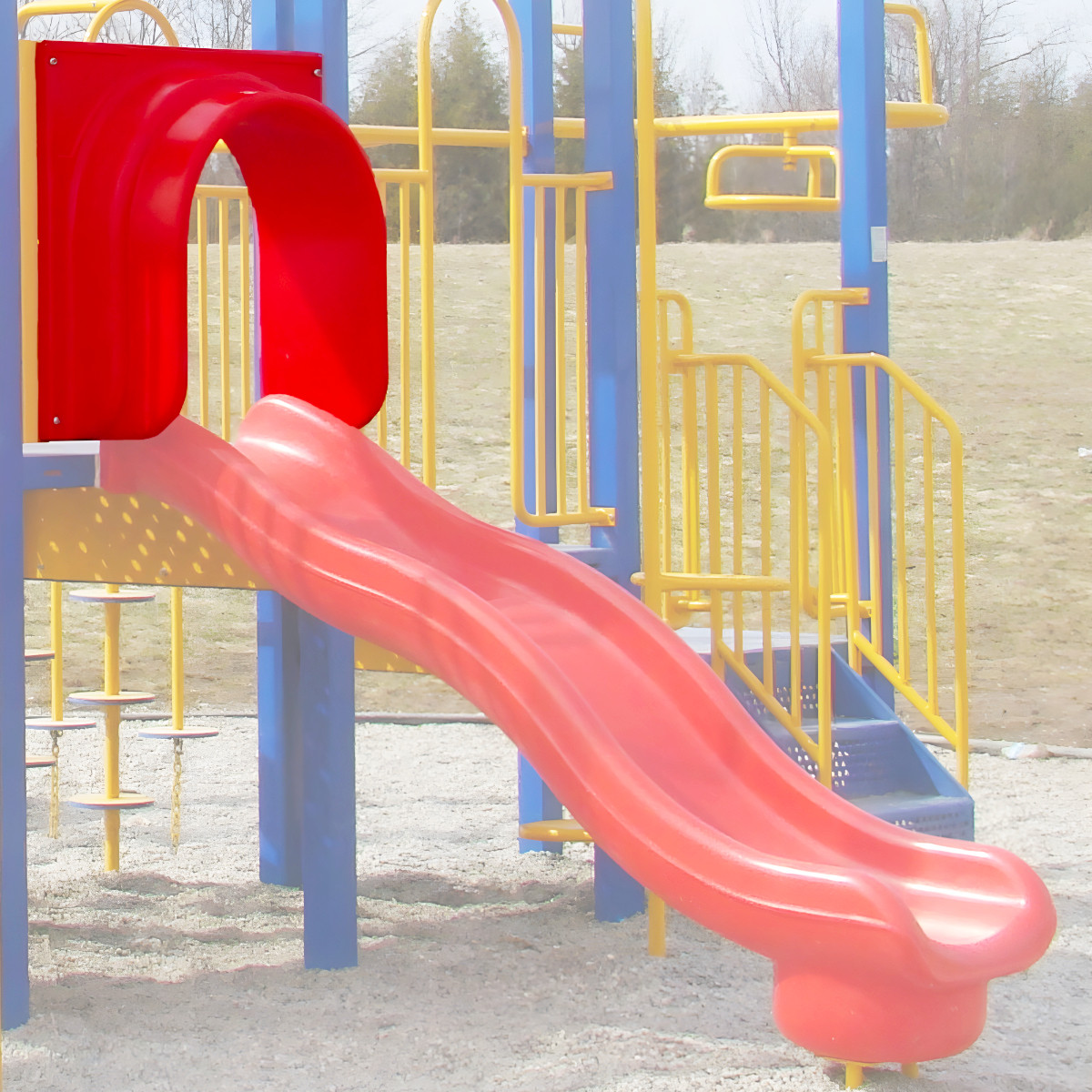 40" Commercial Double Wall Playground Slide Hood