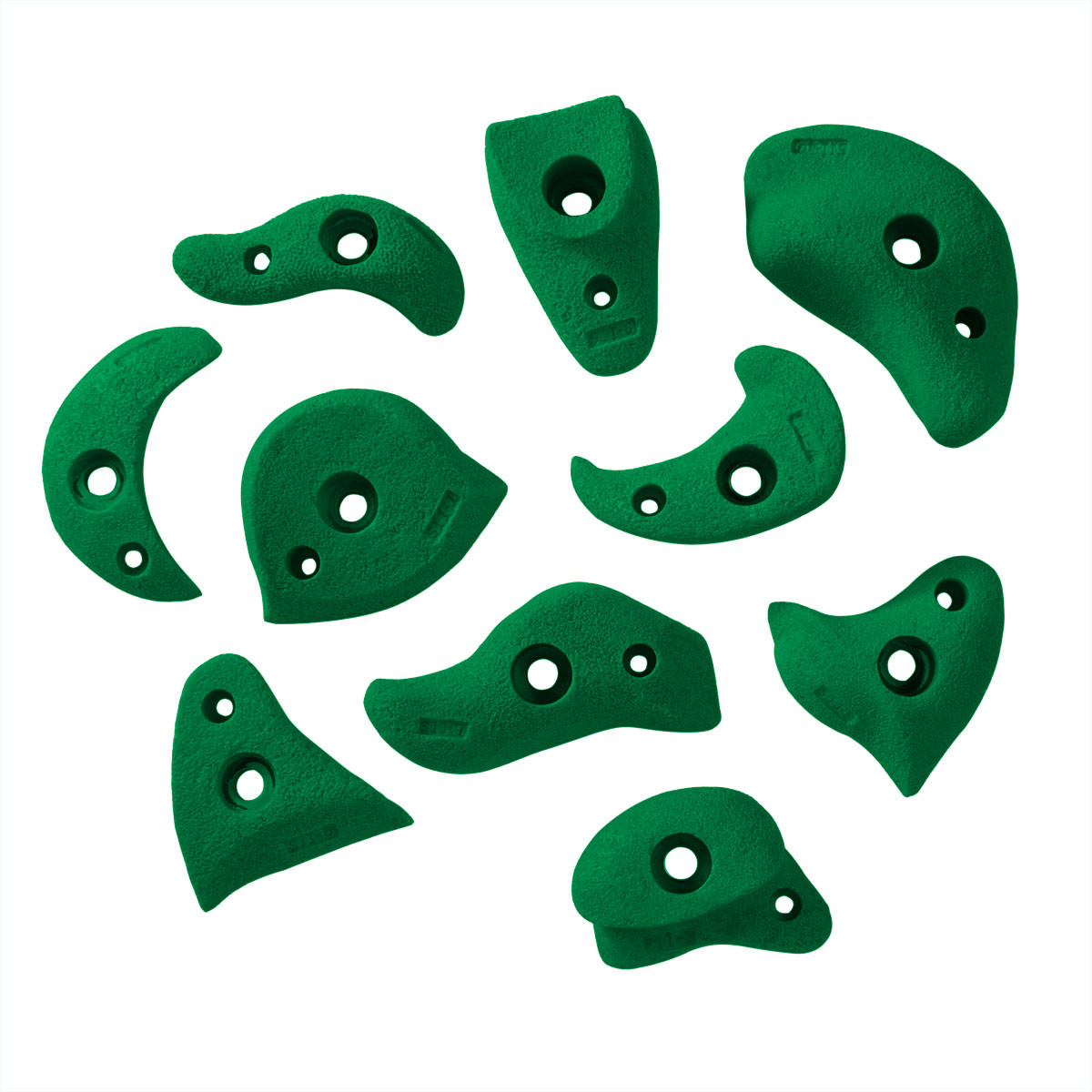 Composite Sand Hand Holds - Green