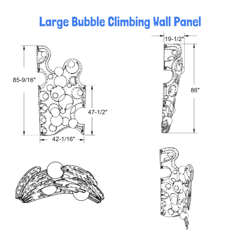 Large Bubble Wall Panel