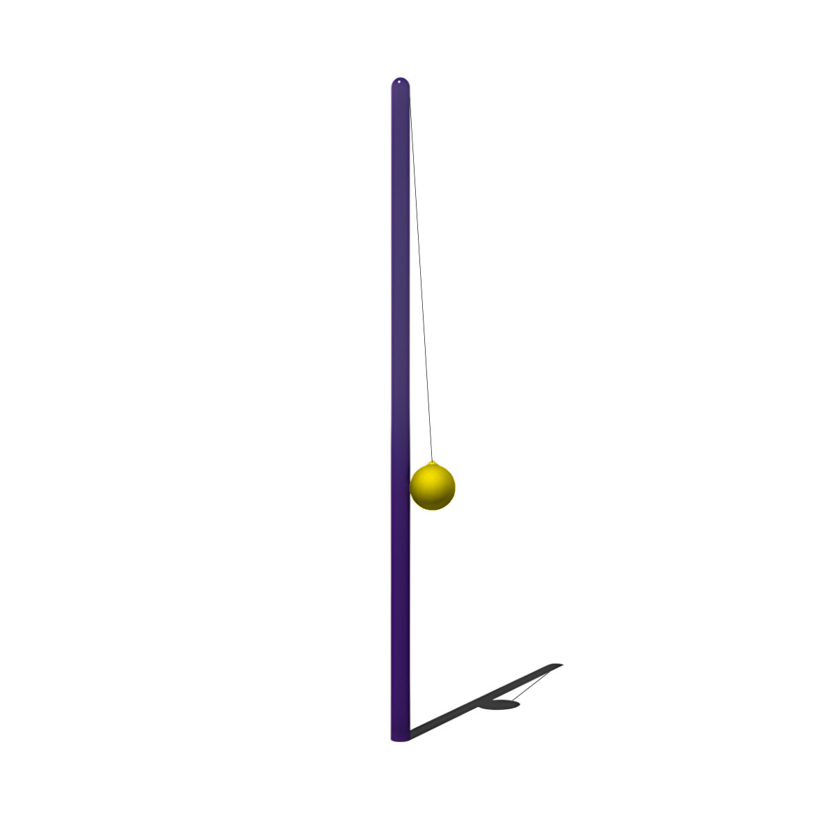 Commercial Tether Ball with Post for Playground