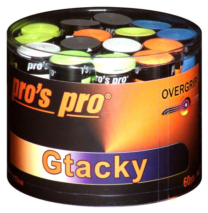 Assorted Colours Pro's Pro Vendetta Tennis Overwrap 1 Grip Included 