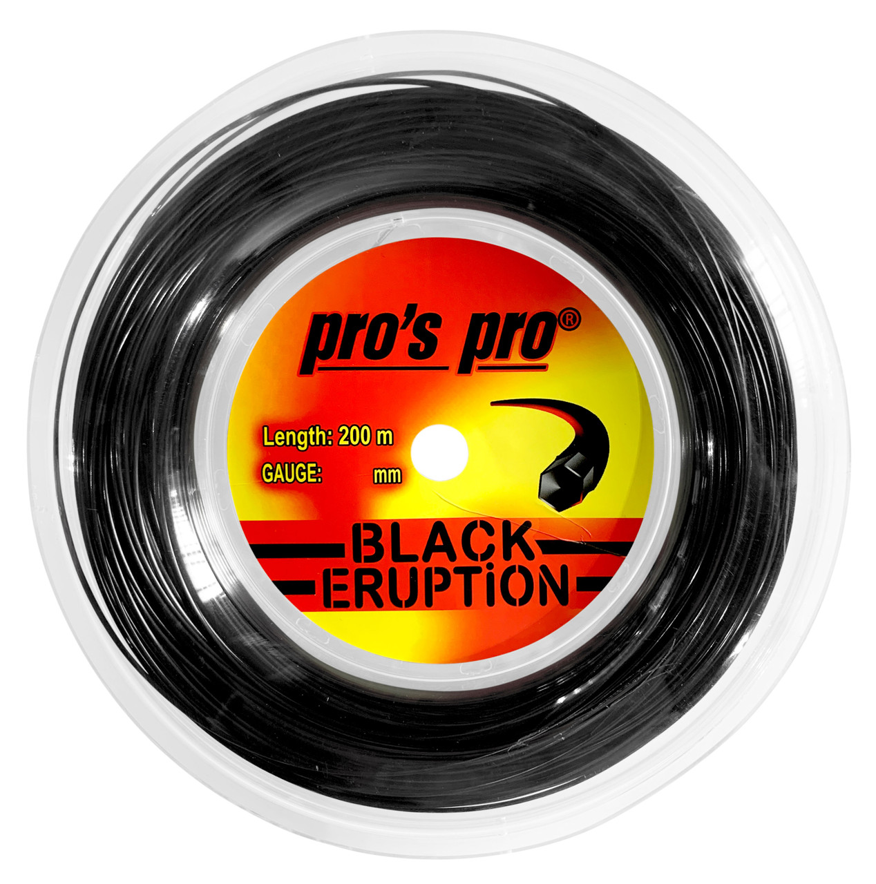 Reel Pro's Pro Hexaspin Twist 200m 1.20mm Red String Tennis 