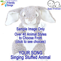 Your Favorite Song in a Singing Stuffed Animal
Choose from over 40 Styles of Stuffed Animals