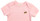 Pink stripe short sleeve bodysuit detail