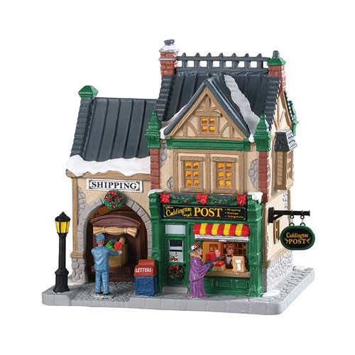 Lemax Village Collection Caddington Post 85364 House Of Holiday