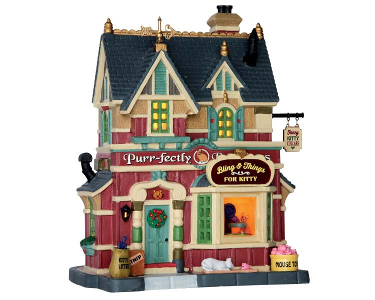 Lemax Village Collection Time For A Scrub Battery Operated # 44770