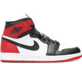 Nike Air Jordan 1 - Black Toe #555088-125