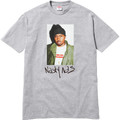 Supreme Nas Tee - Heather Grey