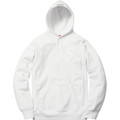 Supreme Tonal S Logo Hooded Sweatshirt - White