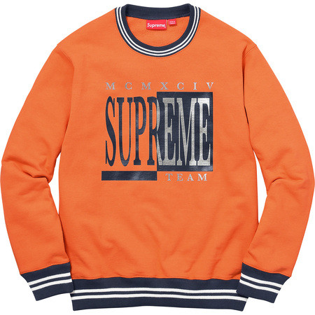 supreme team sweatshirt