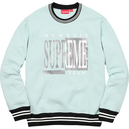 supreme blue crewneck