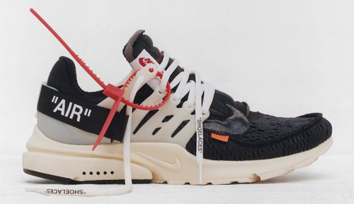 off white nike presto black