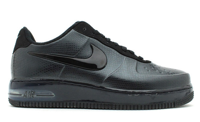 Nike Air Force 1 Foamposite Low - Black 