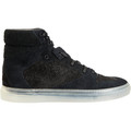 Balenciaga Distressed Corduroy High Top Sneaker - Nero