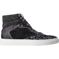 Balenciaga Multimatieres High Top Sneaker - Flocage(Flocked) Bleu Multi