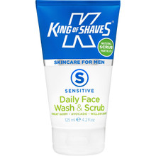 Sensitive Daily Face Wash & Scrub (125ml)