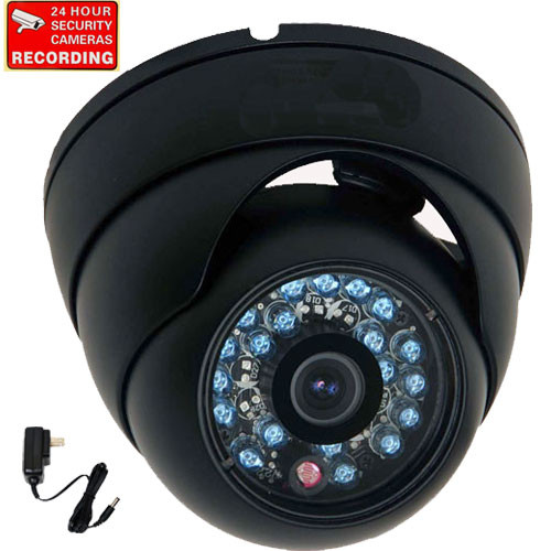 Security camera VD6HB with Power Supply and Warning Decal