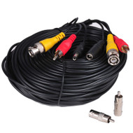 150 Feet HD Audio Video Power Security Camera Cable ACBHD150