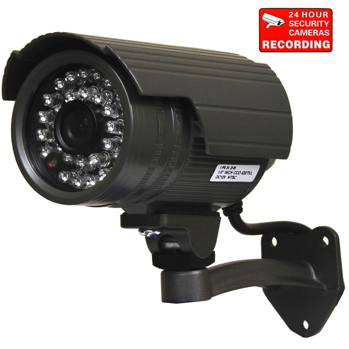 Talentoso chasquido Anémona de mar VideoSecu IRX36 1/3" SONY CCD IR CCTV Security Camera