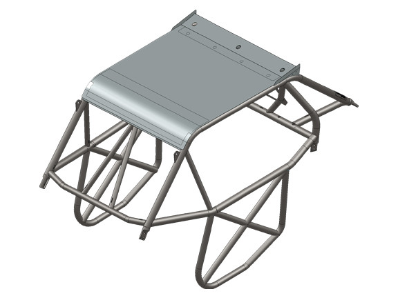 スノーボード cage Polaris RZR XP 1000: WORCS Legal Roll Cage System - Magnum Offroad