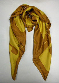 Gold Cubes Scarf