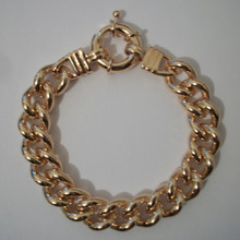 Gold Large Oversize Rope Bracelet