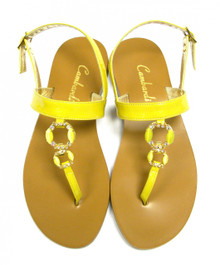 Yellow Clip Sandal