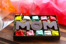 Our delicious Velvet Mints surround this solid chocolate MOM, it is a treat worthy of the Queen!!