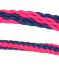 Braided Rein (Blue & Pink)