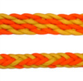 Braided Rein (Orange and Yellow)