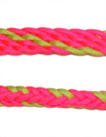 Braided Rein (Flamingo and Apple)