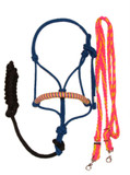 Halter and Rein Set (Pink, Yellow, Blue)