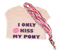 I Only Kiss My Pony Tee and Rein Set