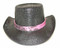 Black snake skin with pink band