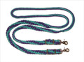 Purple Grape & Turquoise Ocean Braided Rein