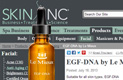 Skin Inc Website (July 18, 2013)