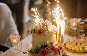Bottle & Cake Sparklers