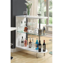 Beautiful Contemporary Bar Table, White