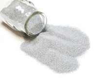 Silver Colored Decorative Medium Sand - Unity Ceremony Centerpiece Vase Filler Wedding Table Scatter Terrarium & Crafts - 13 lbs (16 Cups)