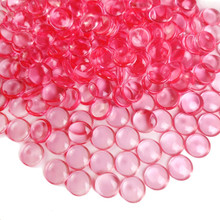 Pink Flat Glass Marbles - 3/4" Centerpiece Vase Filler Wedding Table Scatter & Crafts - 20 lbs (20 Cups, 2000 Pcs)
