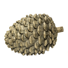 FAUX WOOD PINECONE