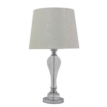Crystal 23.75" Bulb Table Lamp, Clear