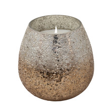 42Oz Candle On Gray Ombre Glass By Liv & Skye