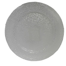 Case of 12 Glass Charger Plates - Clear, 13"