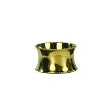 Case of 24 Sets - Gold Kirra Border 4 Piece Napkin Ring Set (96 Napkin Rings)