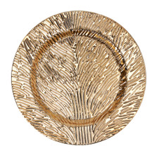 Case of 24 Tree of Life Plastic Charger Plate 13" - Gold